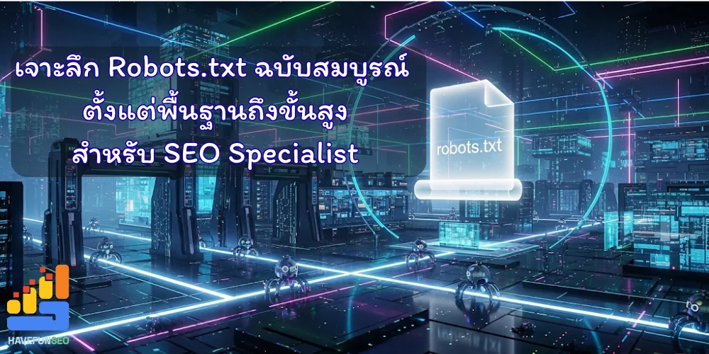 ตัวอย่างการตั้งค่า robots.txt สำหรับสถานการณ์ต่าง ๆ